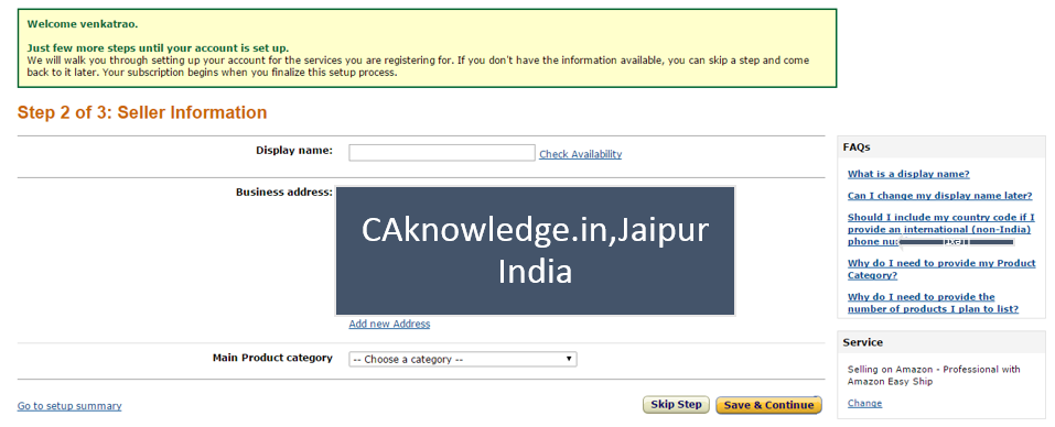Register with Amazon as seller IMG 2