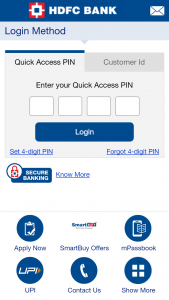 HDFC UPI APP