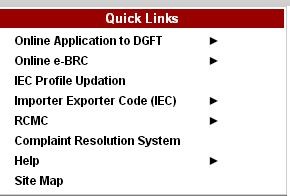 Import Export Code IEC