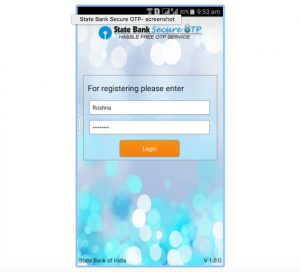 SBI Secure OTP App Queries & Solutions, State Bank Secure OTP App