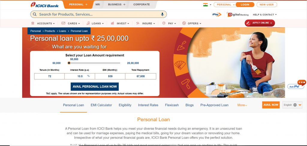 ICICI-Personal-loan