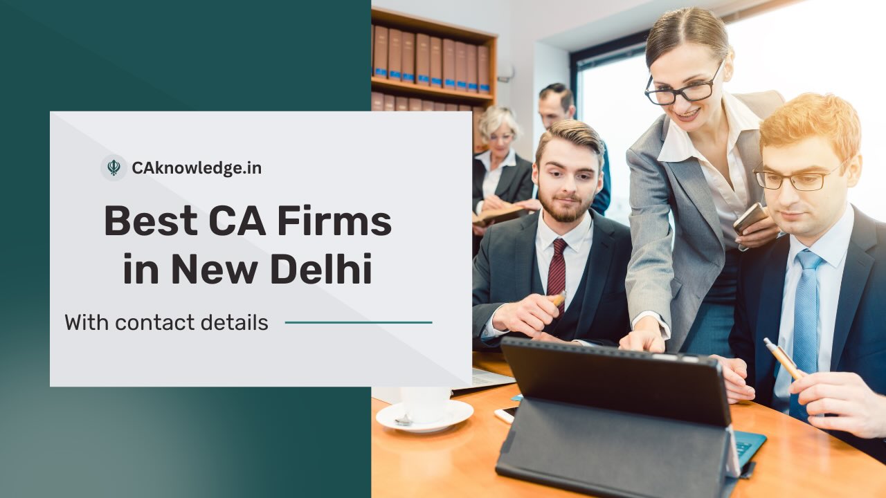 CA Firms in New Delhi